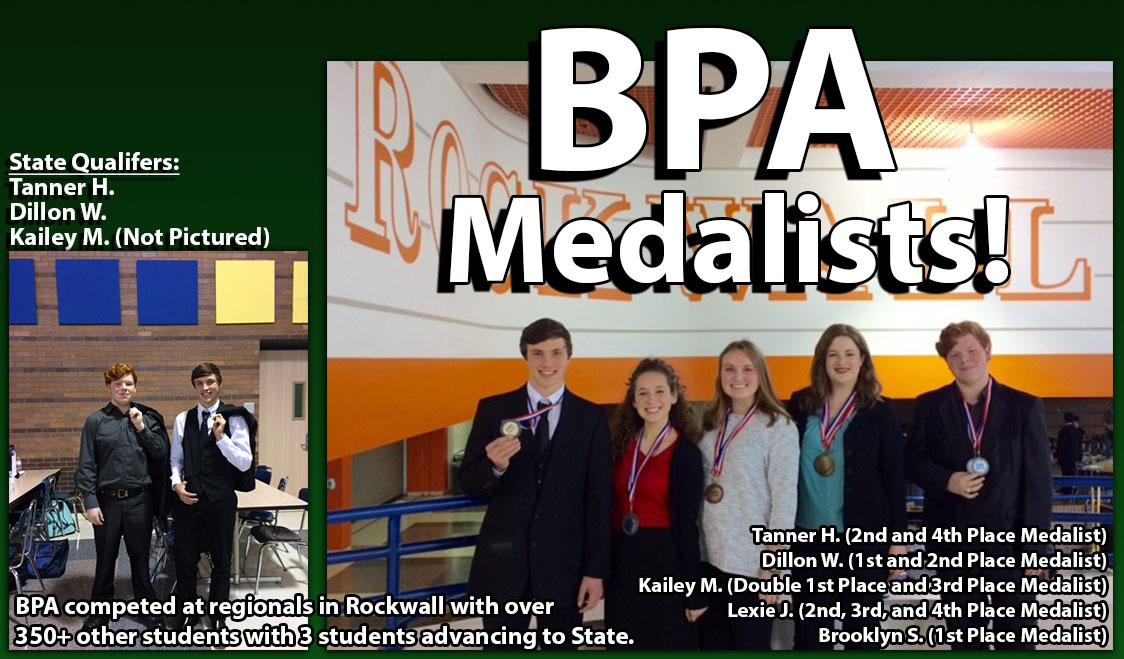 BPA Medalists