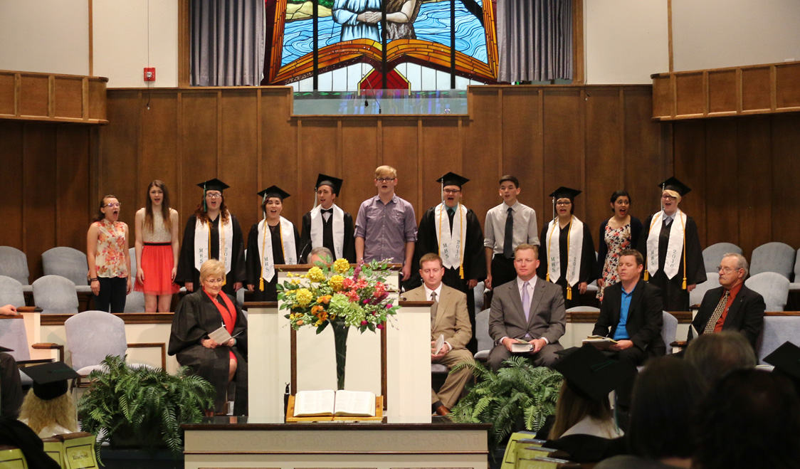 Baccalaureatte Choir Students