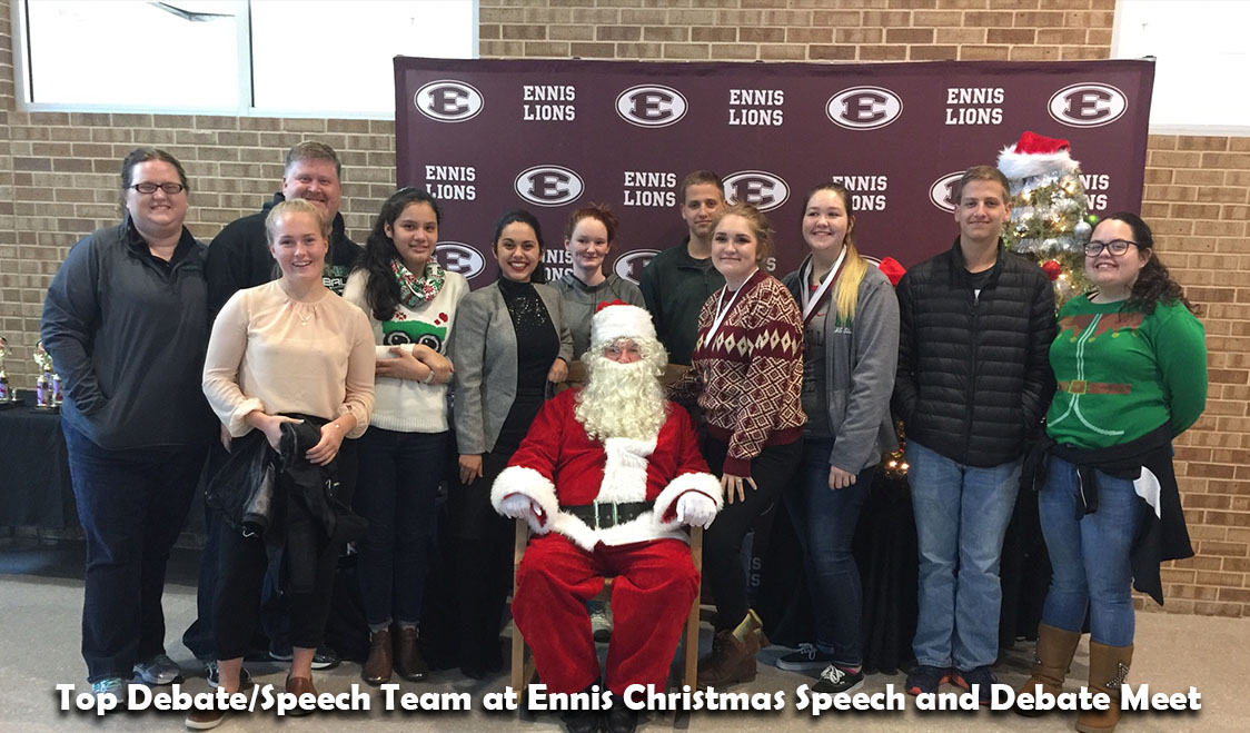 Ennis Christmas Speech Debate