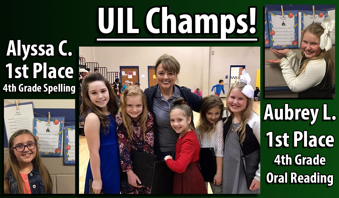 UIL District Kids Aubrey L. Allisa C. Updated