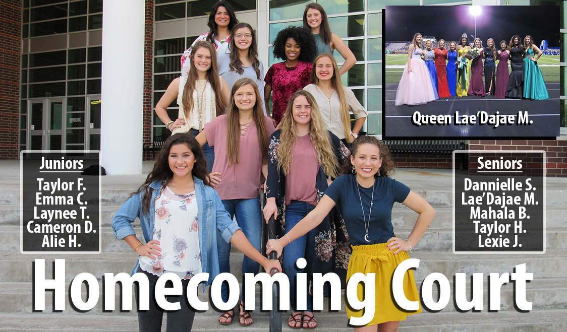 Homecoming Court 2017-2018