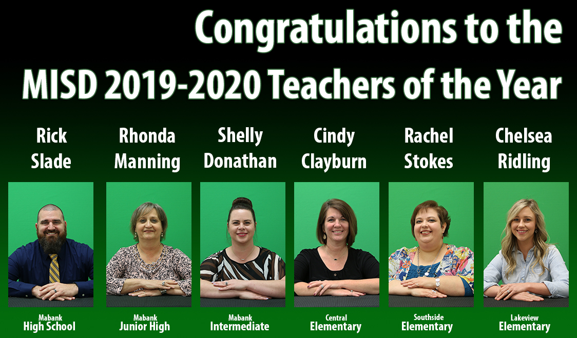 1920 Teachers of the Year